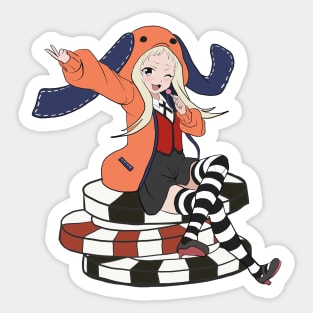 Kakegurui - Runa Yomozuki Sticker